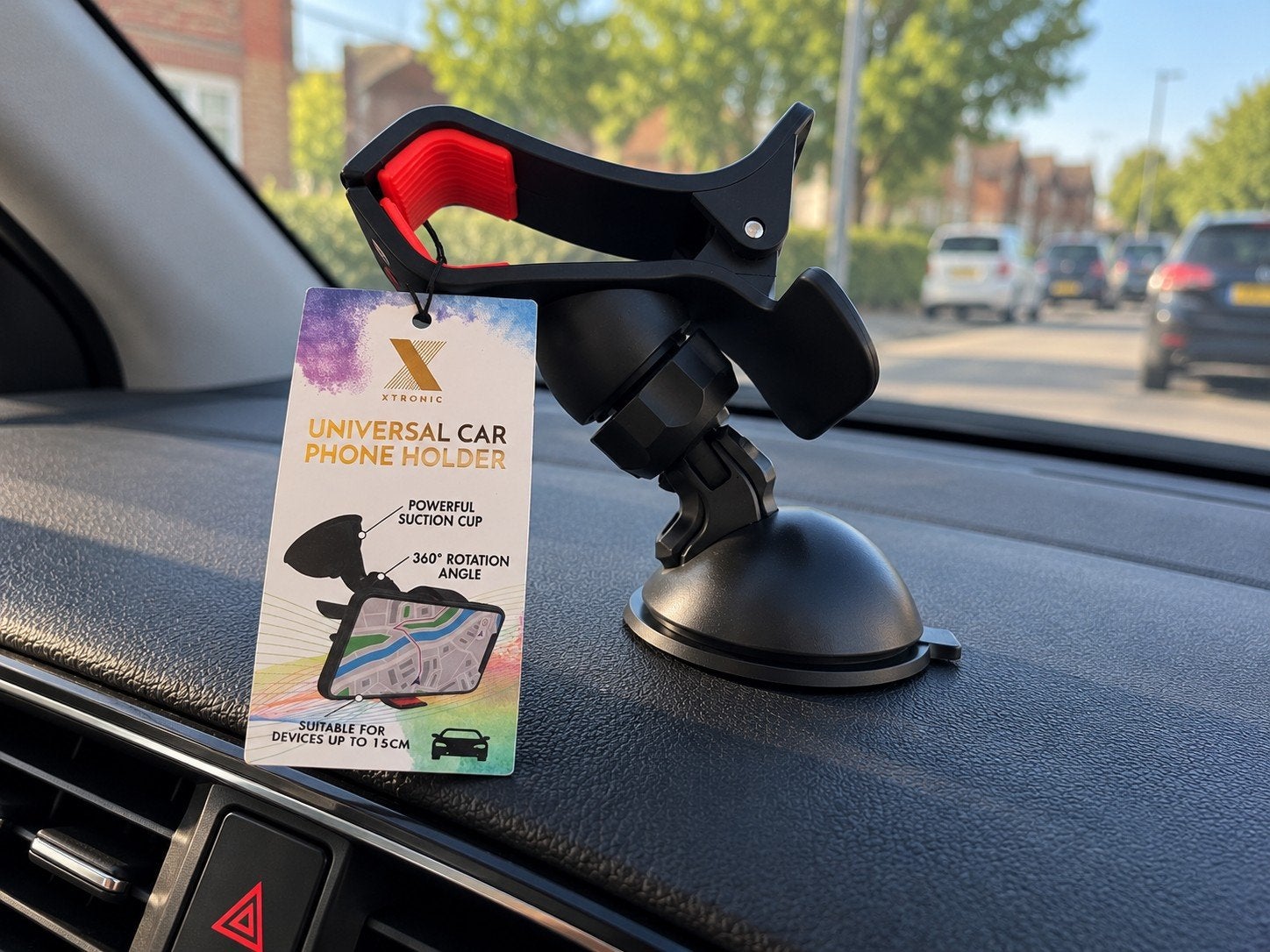 Universele auto telefoonhouder met zuignap – 360 draaibaar, Ophalen, Nieuw, Auto