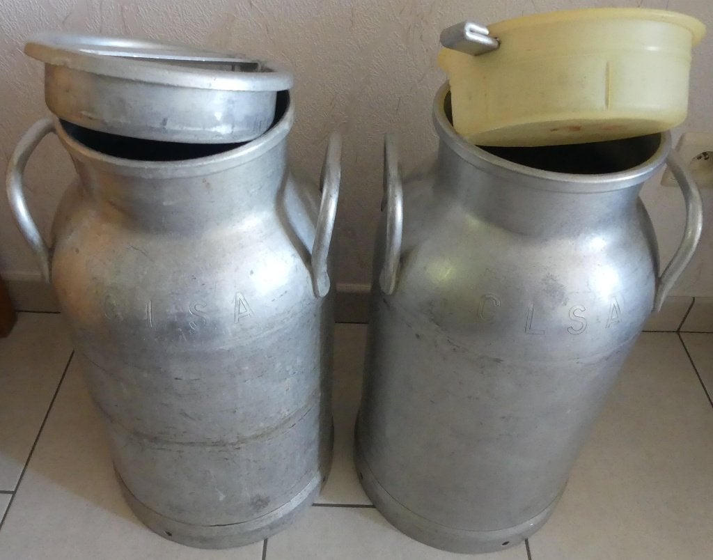 cruche à lait, Enlèvement