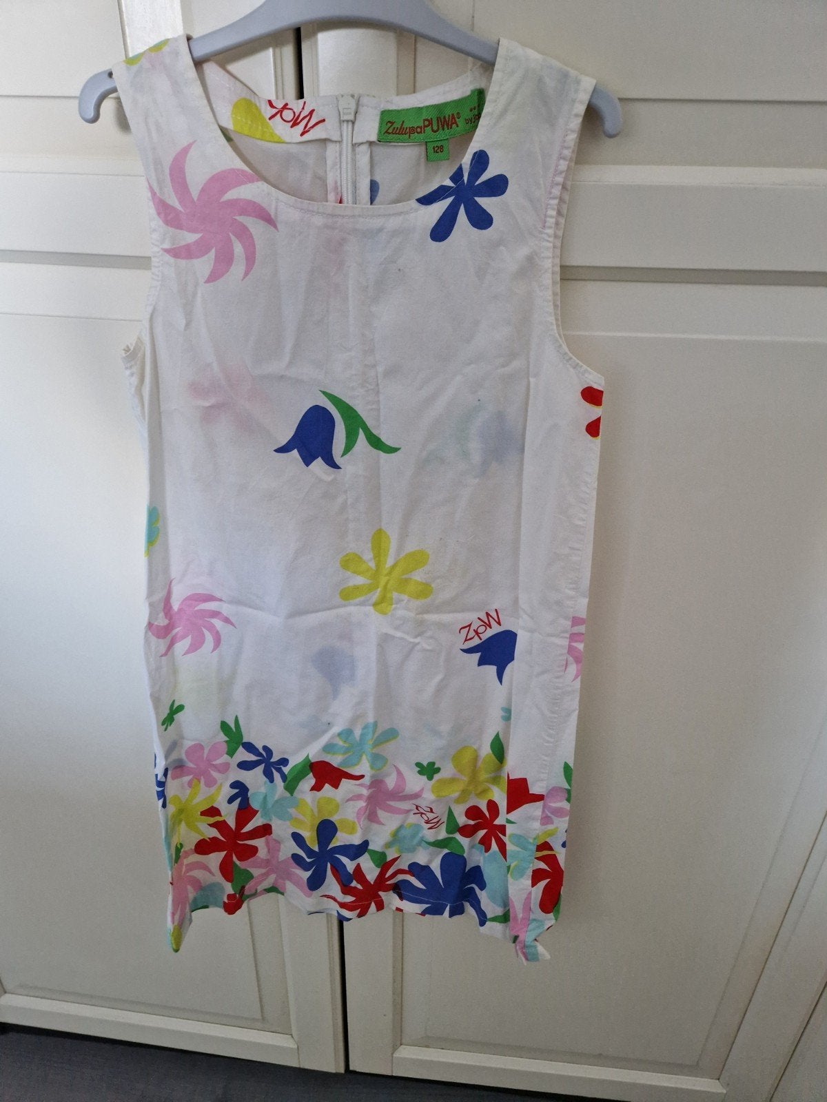 Heel mooi kleedje van Zulupapuwa for JBC in maat 128, Robe ou Jupe, Enlèvement ou Envoi, Comme neuf, ZulupaPUWA