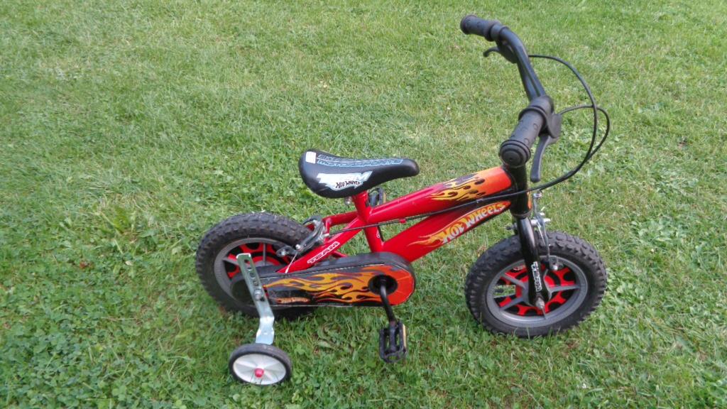 fiets van Hot Wheels 12 inch, Fietsen en Brommers, Ophalen, Velgrem, 14 inch of minder, Zo goed als nieuw
