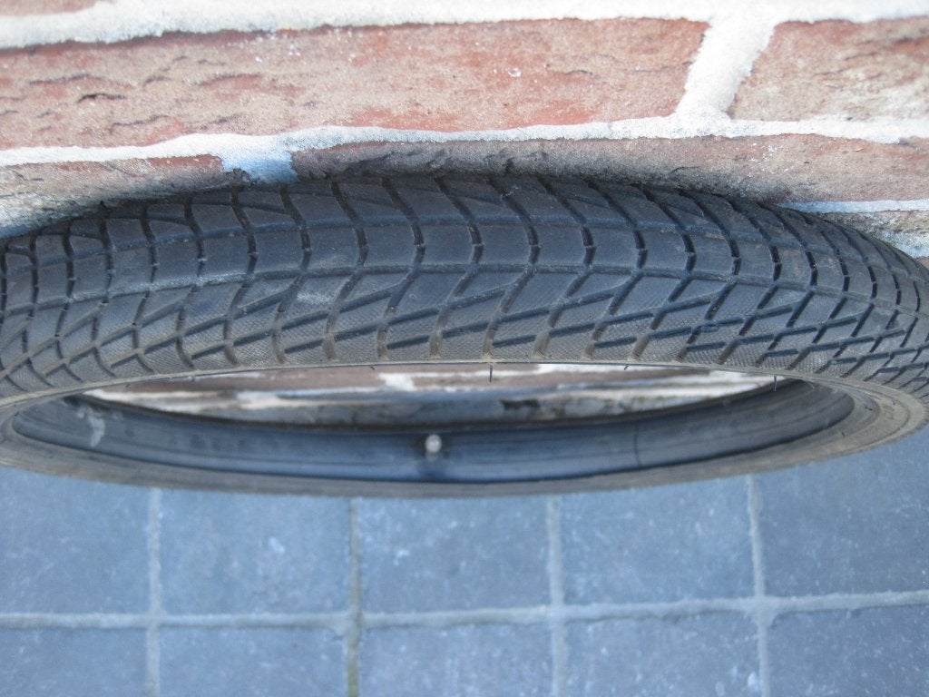 Buiten- en binnenband 20'', Fietsen en Brommers, Ophalen, Gebruikt, Bakfiets, Band