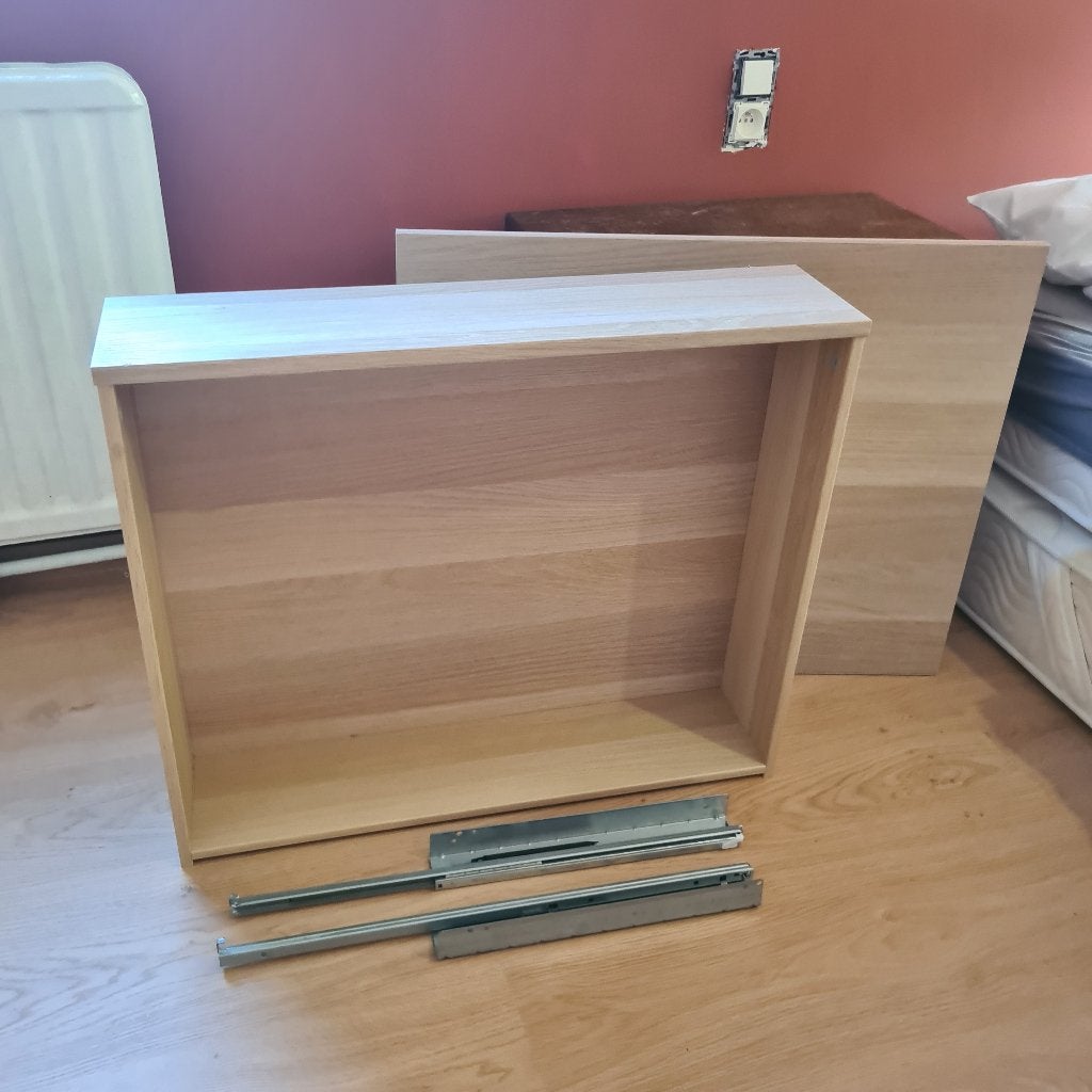 Tiroir et étagère Komplement Ikea 75cm, Moins de 100 cm, Utilisé, 50 à 100 cm, 50 à 75 cm