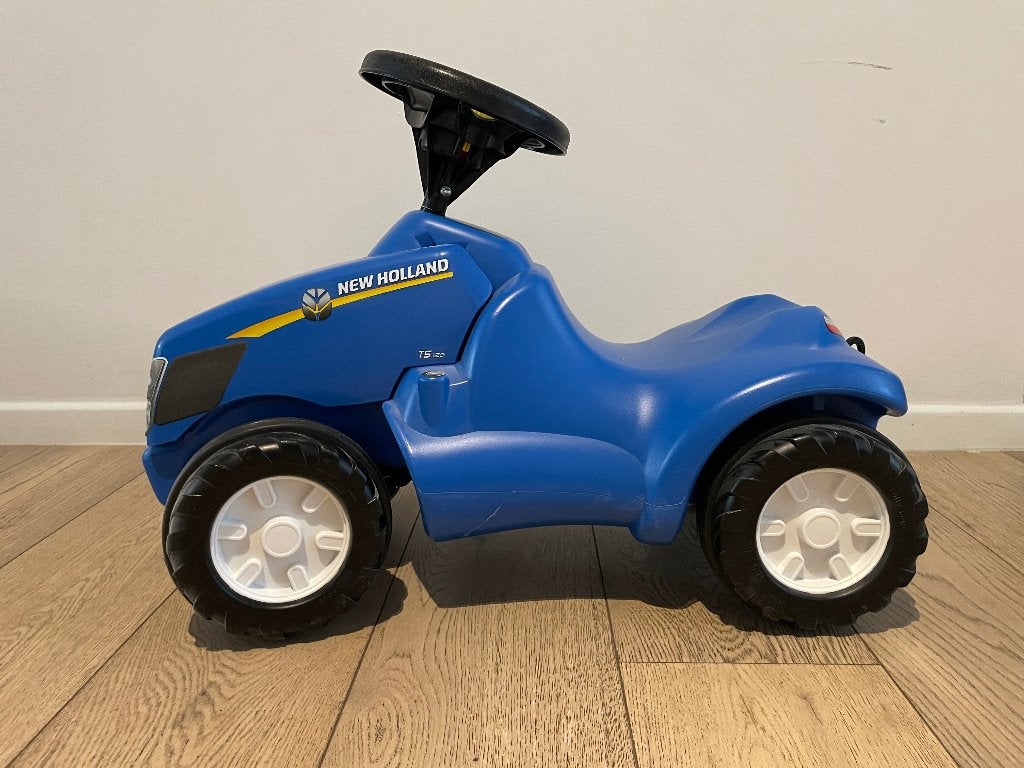Loopauto Minitrac New Holland T5.120, Kinderen en Baby's, Ophalen, Zo goed als nieuw, Loopvoertuig