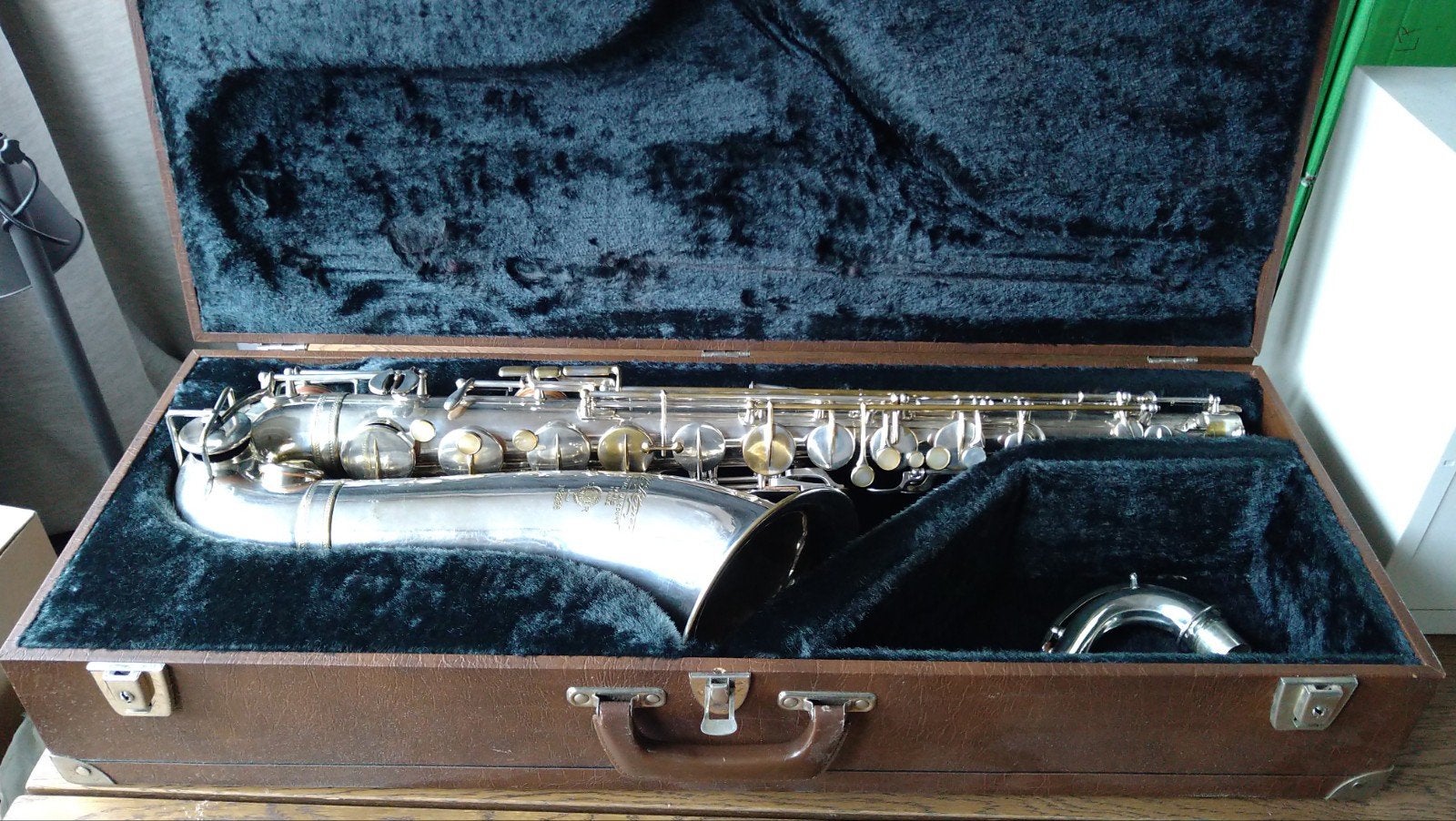 Selmer Modèle 26 "Large Bore”, Muziek en Instrumenten, Ophalen, Tenor, Met koffer