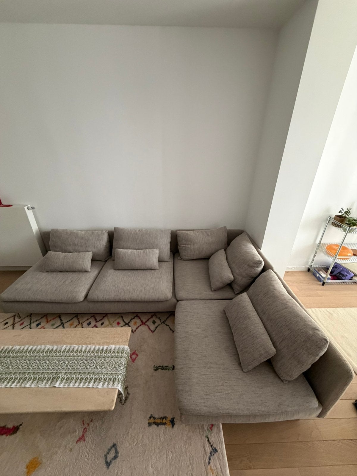 IKEA SÖDERHAMN Corner sofa 4-seat, Enlèvement, Comme neuf