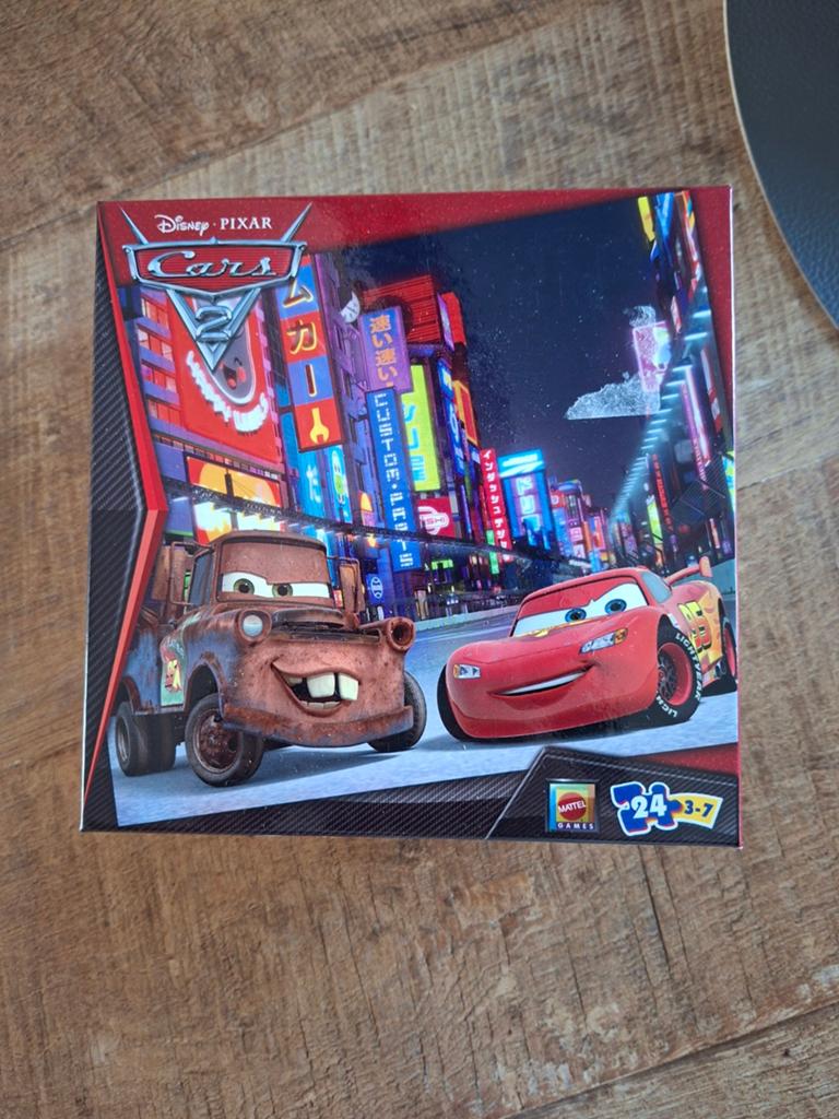 Cars puzzel, Kinderen en Baby's, Ophalen, 10 tot 50 stukjes, Zo goed als nieuw, 2 tot 4 jaar