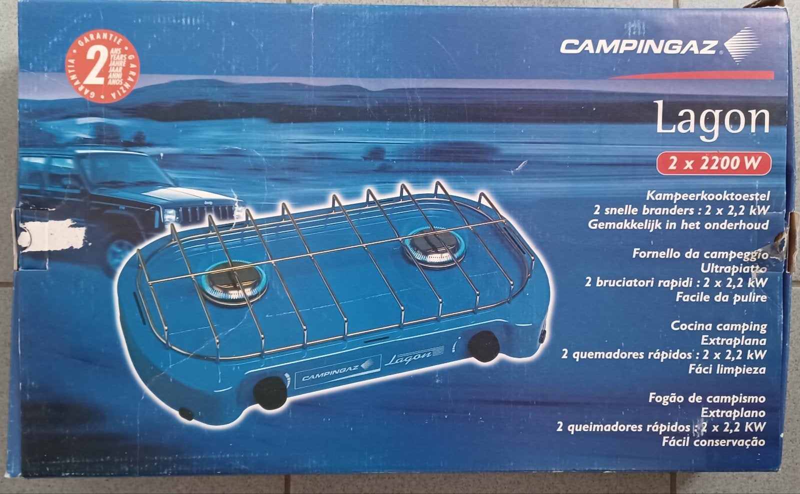 Kampeerkooktoestel, Caravans en Kamperen, Ophalen, Gebruikt