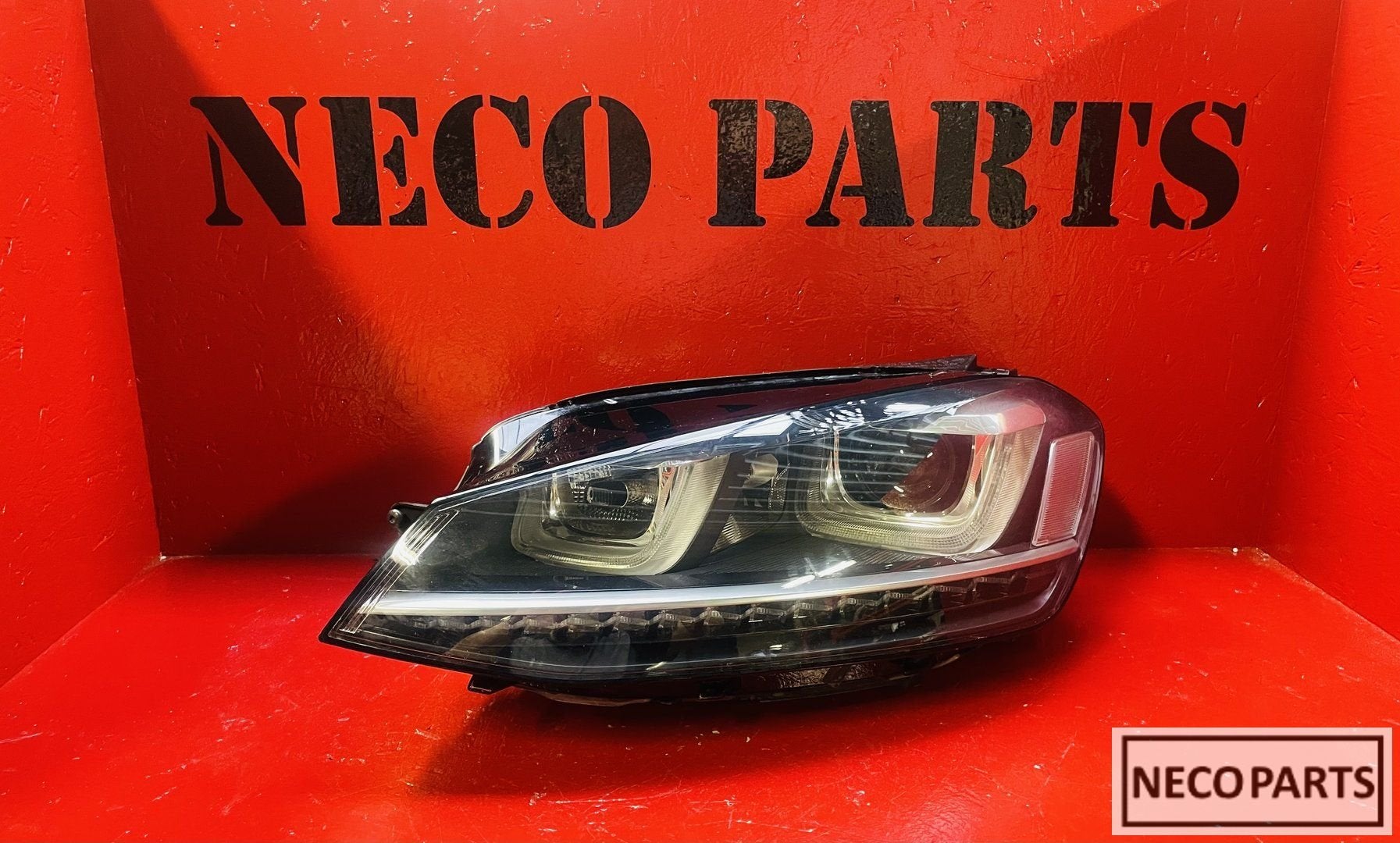 VW GOLF 7 R R20 XENON U LED KOPLAMP 5G1941751D ORIGINEEL, Gebruikt, -, Volkswagen, -