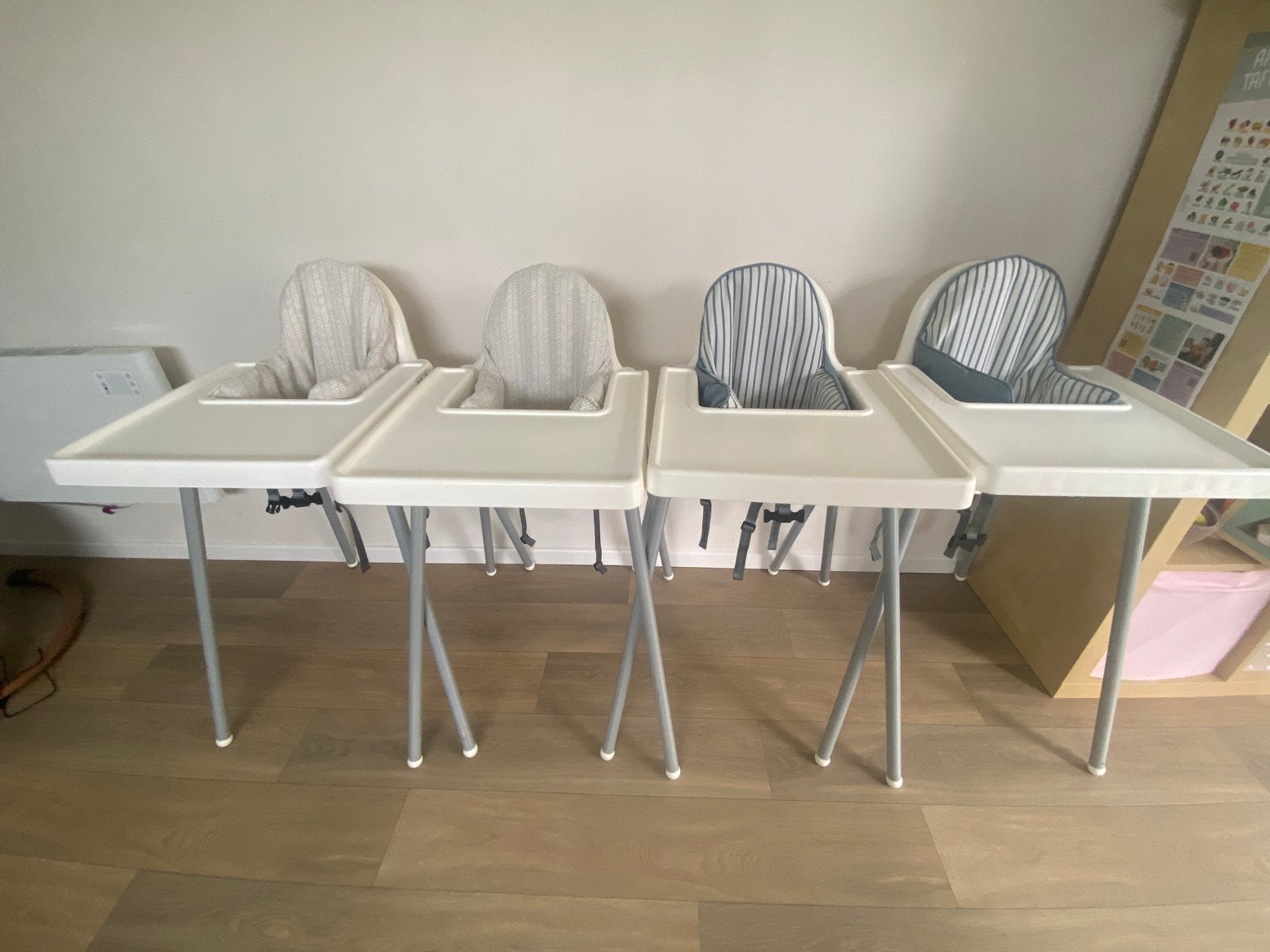 Eetstoel ikea 4 stuks of appart, Enfants & Bébés, Bains & Soins, Enlèvement, Utilisé
