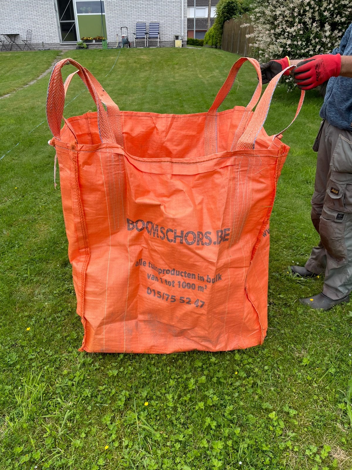 Big bags 3 stuks voor 5€, Jardin & Terrasse, Sable, Enlèvement, Utilisé