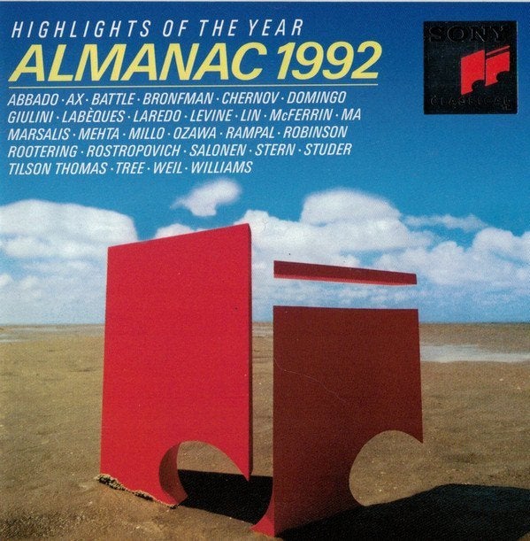 VENTE DE CD DIVERS - Sony Almanac 1992, Envoi
