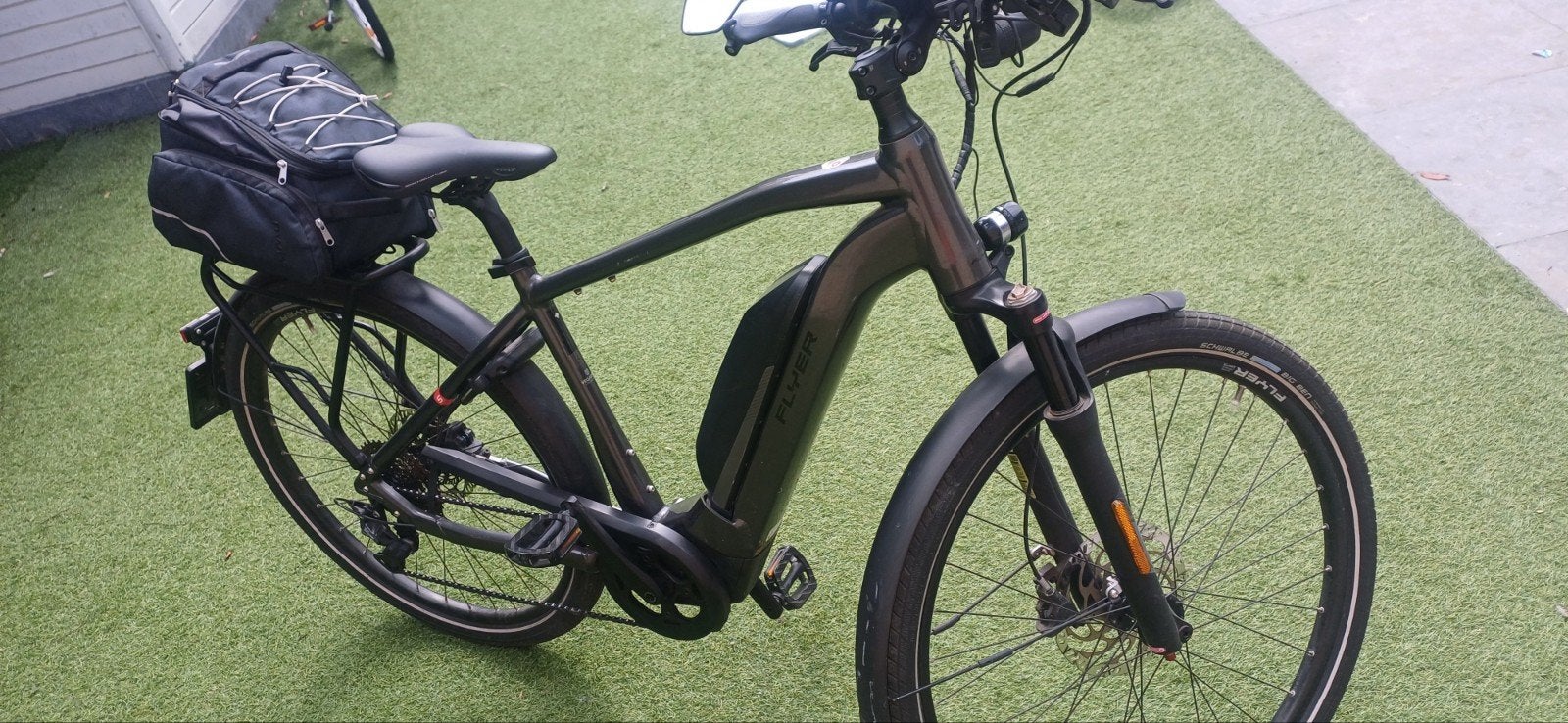 elektrische fiets speedelec, Enlèvement