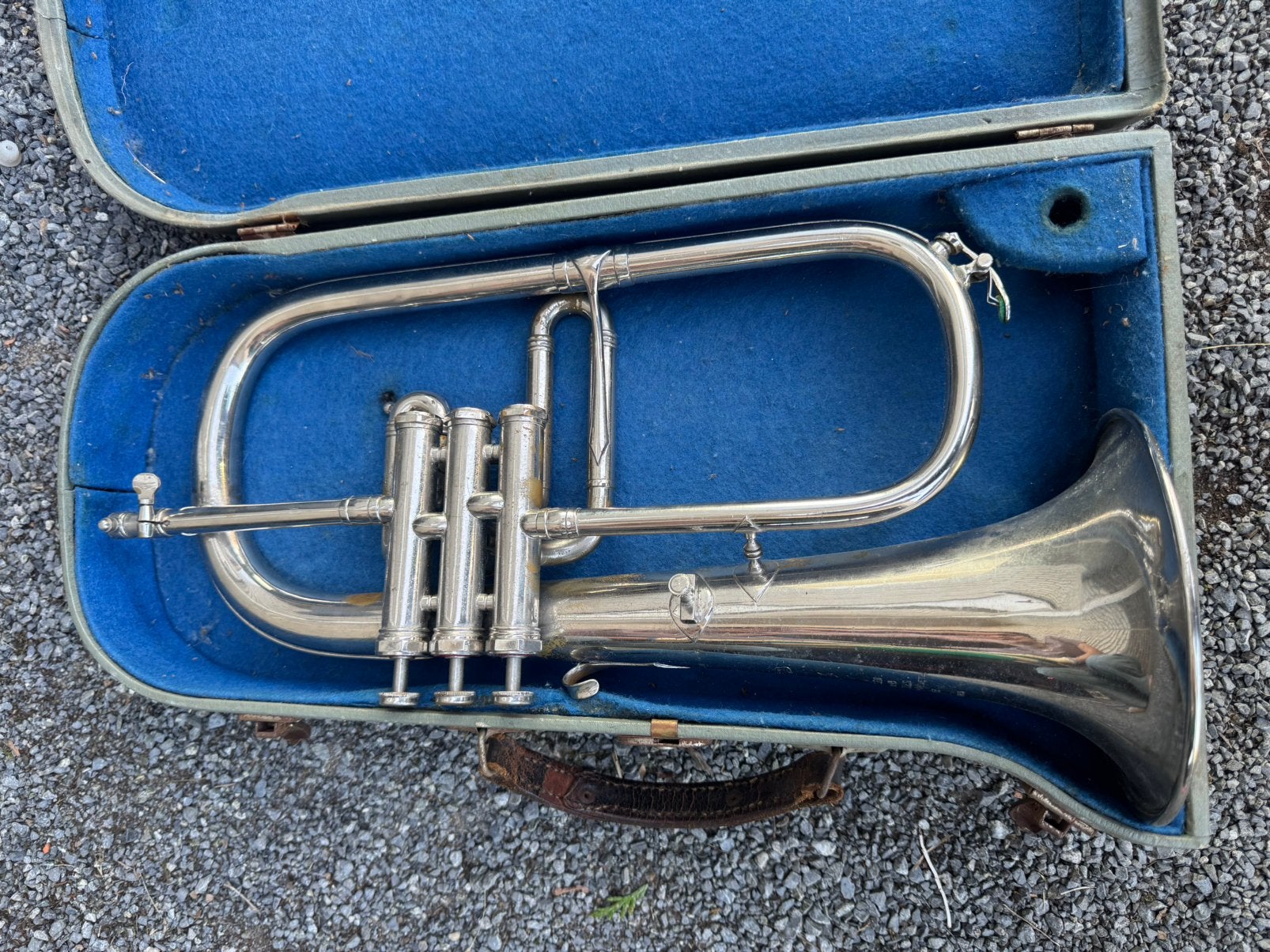 Viool en trompet, Muziek en Instrumenten, Ophalen, Gebruikt, Met koffer