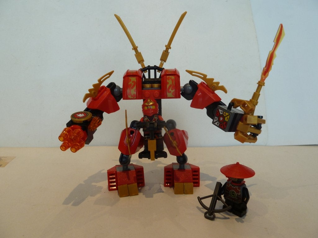 Lego NinjagoThe Final Battle 70500 Kai's Fire Mech, Lego, Ophalen of Verzenden, Zo goed als nieuw, Compleet