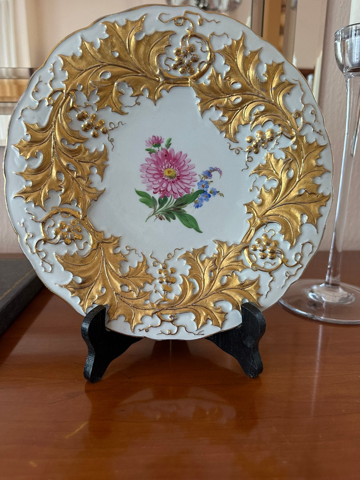 Assiette porcelaine de Meissen, Enlèvement ou Envoi