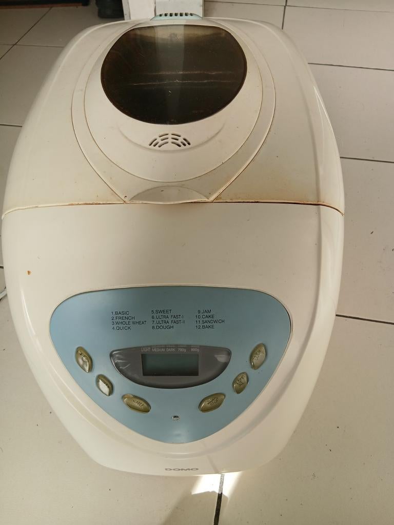 Broodbakmachine, Ophalen