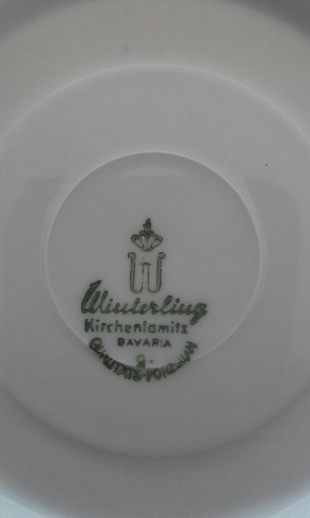 BAVARIA Winterling porseleinen KOFFIESERVIES 57delig 18 pers, Service complet, Vintage, Comme neuf, Enlèvement