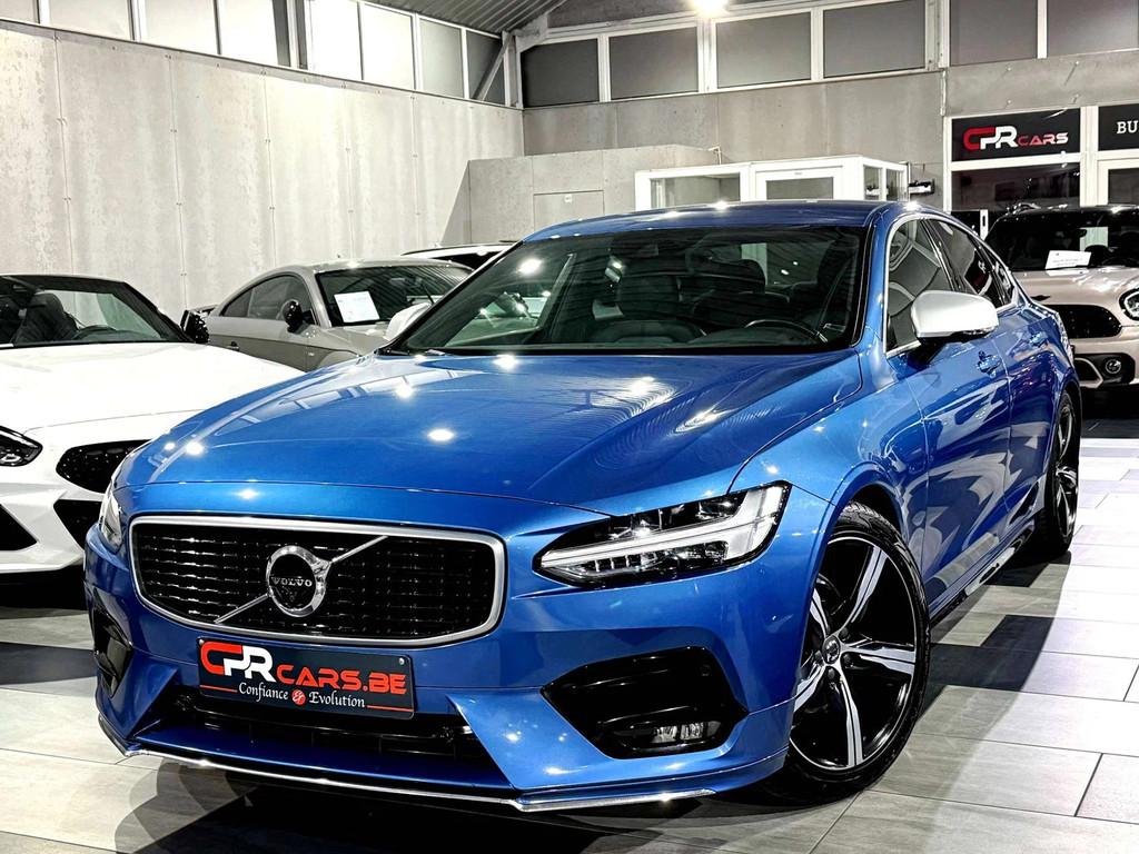 Volvo S90 2.0 D3 R-Design Geartronic Full Hist. Etat Neuf, Autos, Cuir, Commande vocale, Achat, https://public.car-pass.be/vhr/622b2f91-ad5e-4ac6-afab-320644d2d108