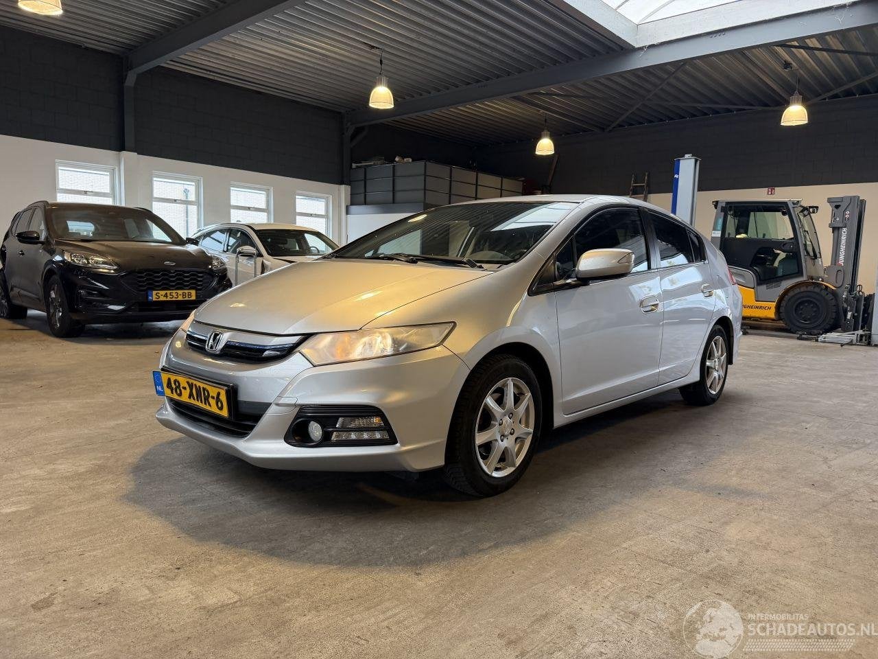 Honda Insight 1.3 Exclusive (automatique), Hanauer Landstraße  222-224 ,60314, Frankfurt am Main, Deutschland, Argent ou Gris