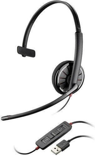 Plantronics USB-A Blackwire 300DA, Computers en Software, Plantronics, On-ear, Ophalen of Verzenden, Zo goed als nieuw