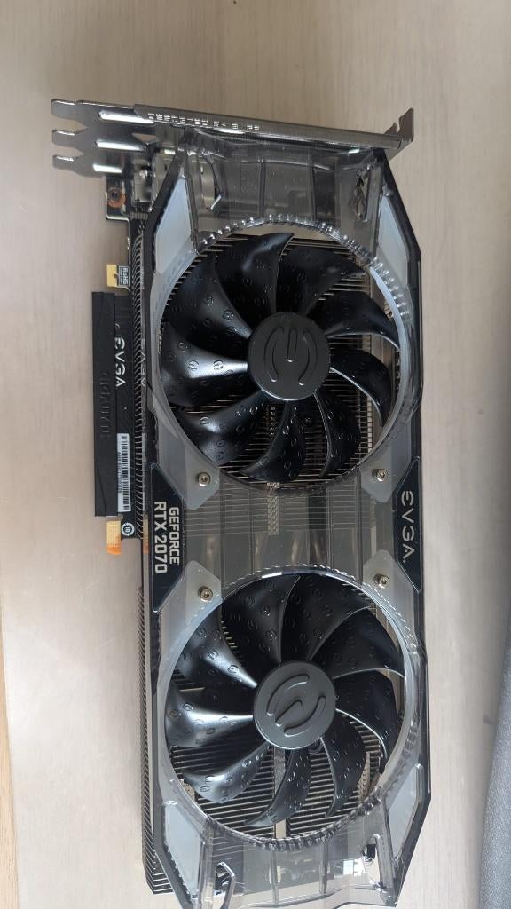EVGA GeForce RTX 2070 XC Ultra, Computers en Software, Videokaarten, Ophalen, PCI-Express 3, Gebruikt, GDDR6