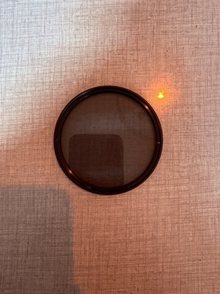 Vivitar 67mm Polarisatiefilter (CPL), TV, Hi-fi & Vidéo, Enlèvement ou Envoi, Comme neuf, Filtre polarisant, Profil fin
