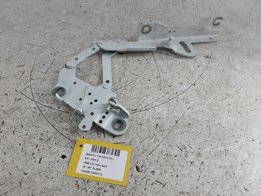 CHARNIERE DE CAPOT GAUCHE BMW 1 serie (F20) (13989610), Autos : Pièces & Accessoires, Utilisé, BMW, Petuelring 130
80809  München, DE