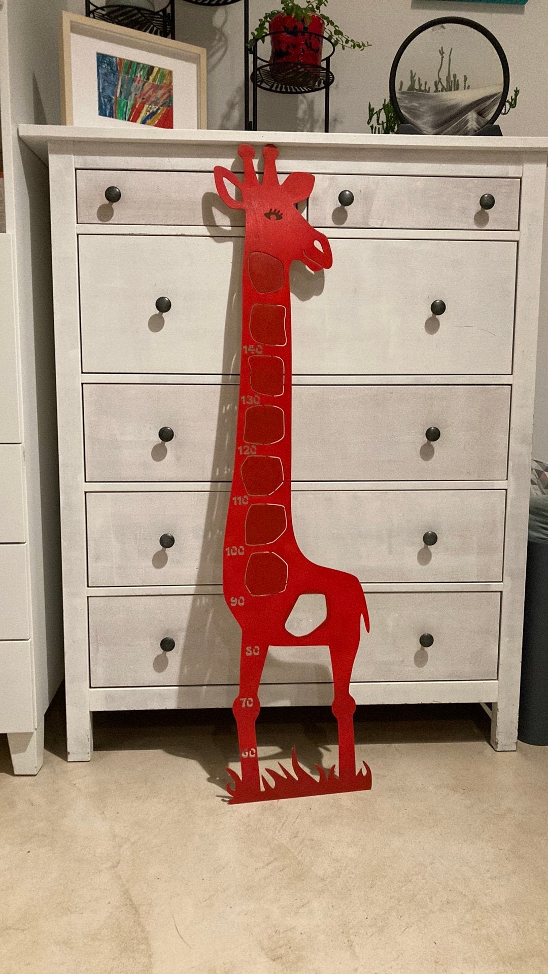Toise de mesure pour enfant, Autres marques, Enlèvement, Utilisé, Rouge