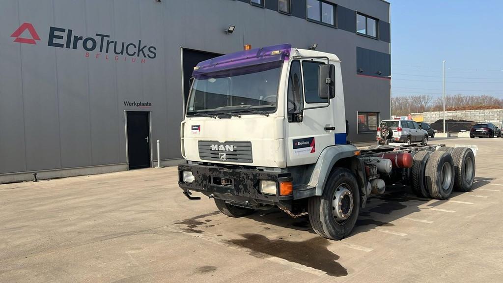 MAN LE 26.284 (6X4 / STEEL SUSP / LAMES / MANUAL GEARBOX / 6, Auto's, Vrachtwagens, Achterwielaandrijving, Overige kleuren, MAN