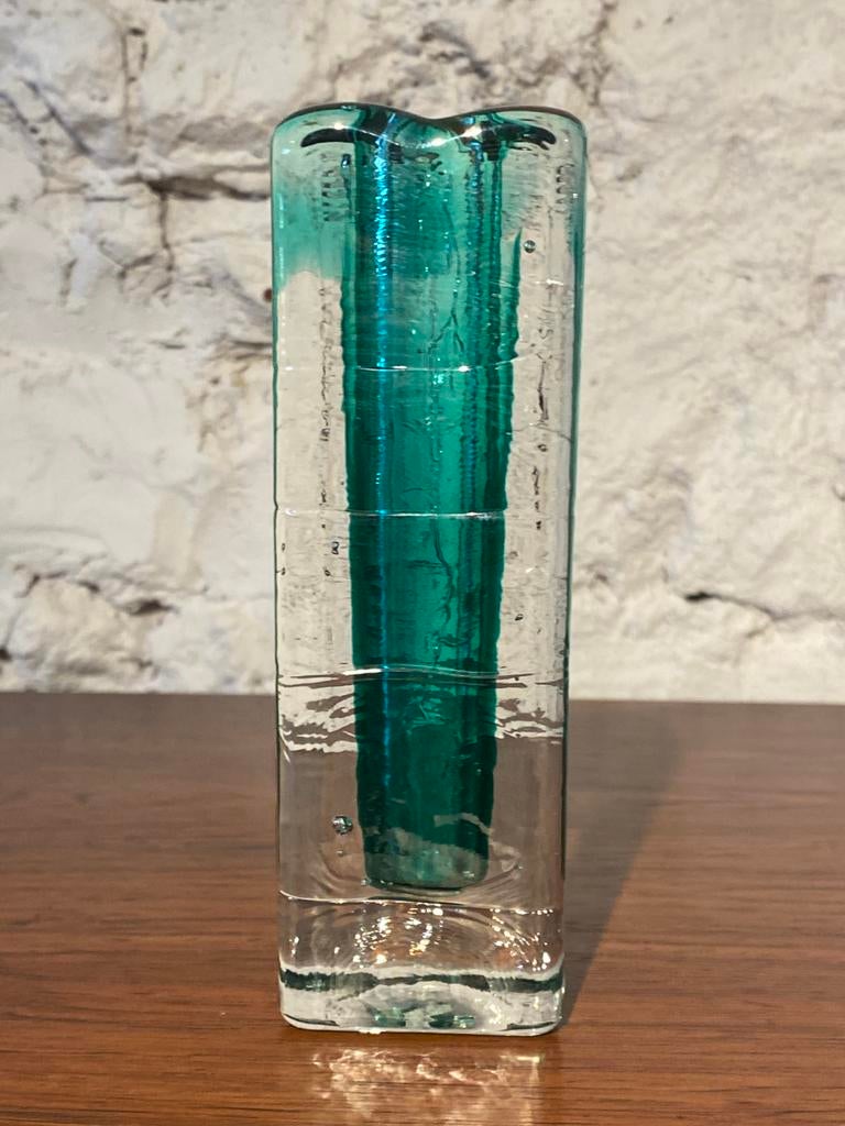 Vintage Schott Zwiesel solifleur, Antiek en Kunst, Antiek | Glaswerk en Kristal, Ophalen of Verzenden