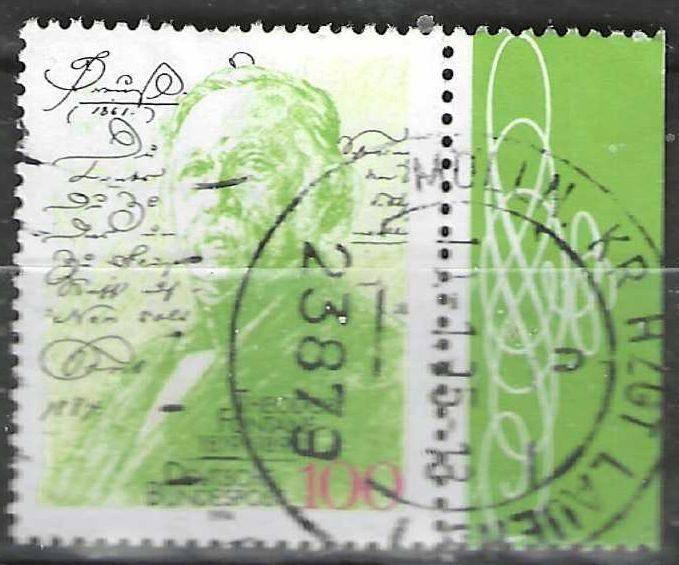 Allemagne Bundespost 1994 - Yvert 1599 - Fontane (ST), Envoi, Affranchi