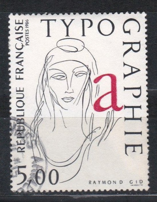 Frankrijk 1986 - nr 2407, Postzegels en Munten, Verzenden, Gestempeld