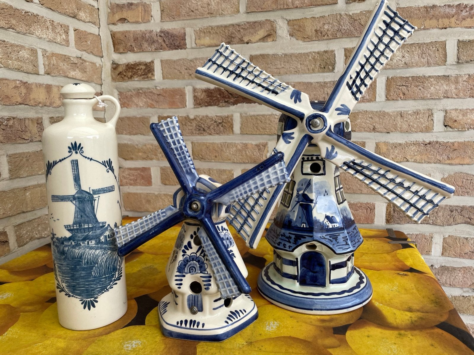Delfs blauw., Ophalen