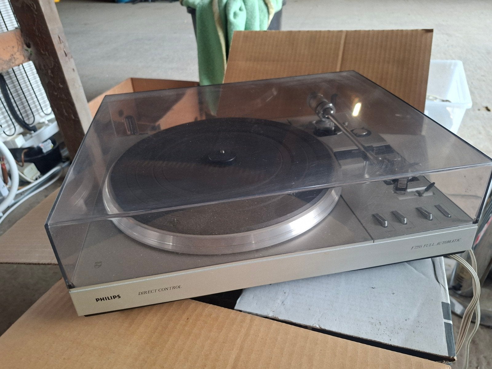 Philips F7245 Full automatic turntable, Enlèvement, Philips