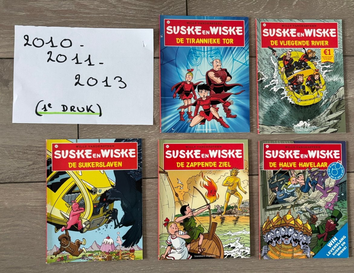 Suske et Wiske (PREMIÈRE ÉDITION) 2010-2011-2013, Enlèvement, Utilisé