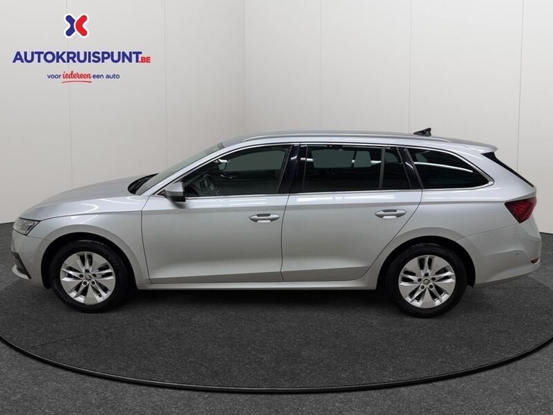 Skoda Octavia 1.0TSI Clever GPS Camera Dig.Airco Alu Led, Argent ou Gris, Achat, Euro 6, 1338 kg