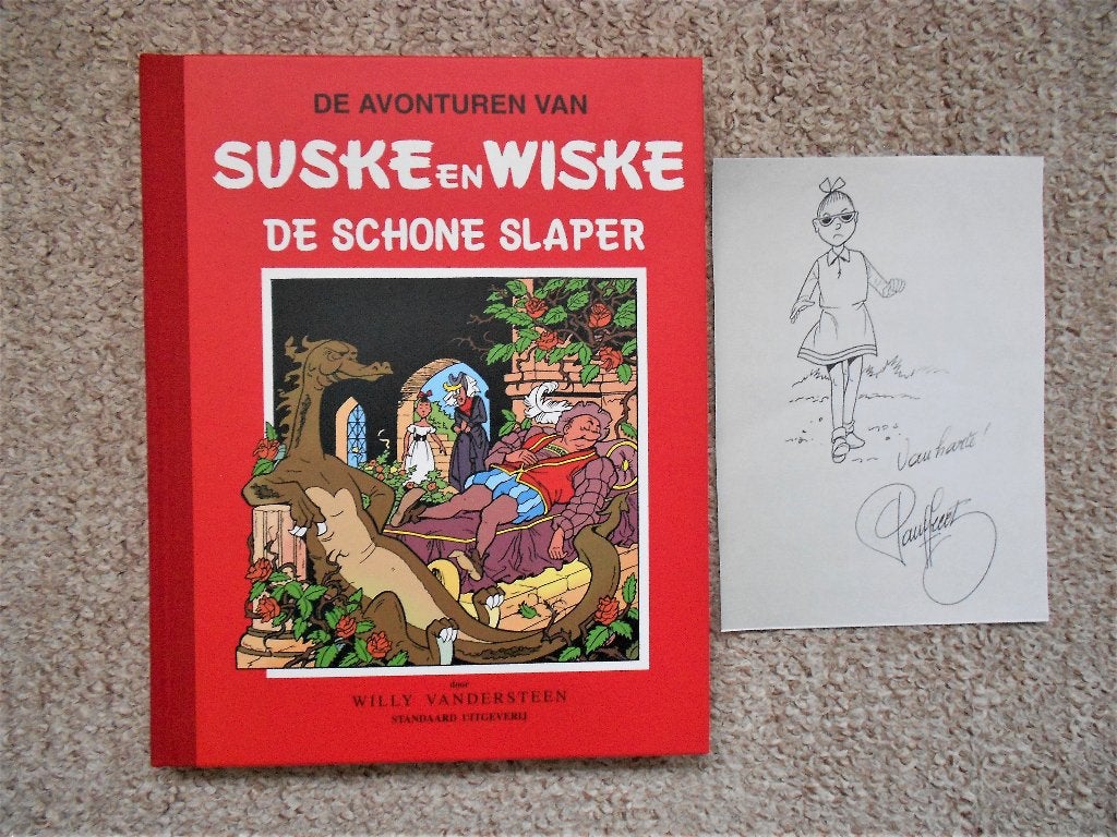 Suske en Wiske 56 Klassiek - De Schone Slaper + tek P Geerts, Willy Vandersteen, Eén stripboek, Nieuw, Ophalen of Verzenden
