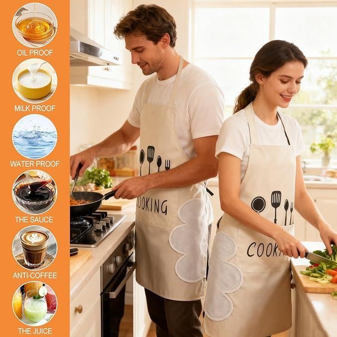 Ensemble de 2 tabliers de cuisine | LIVRAISON GRATUITE, Maison & Meubles, Cuisine | Linge de cuisine, Neuf, -, Autres couleurs