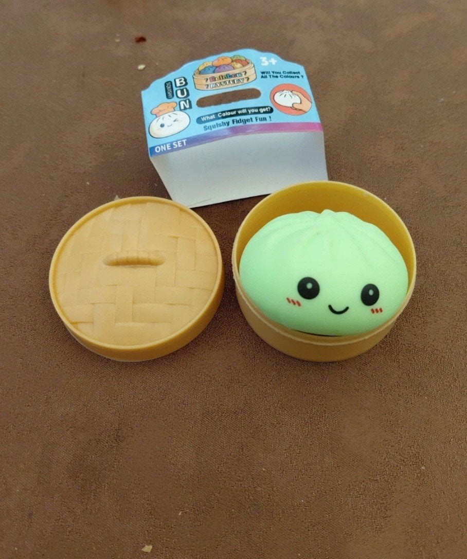 Toffe groene dumpling - squishy - mini variant, Ophalen of Verzenden, Nieuw