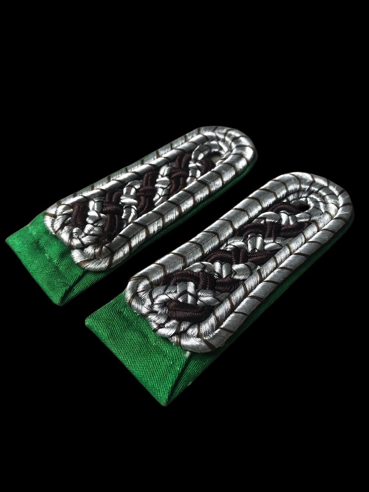 WW2 Schutzpolizei Meister schouderstukken, Ophalen of Verzenden