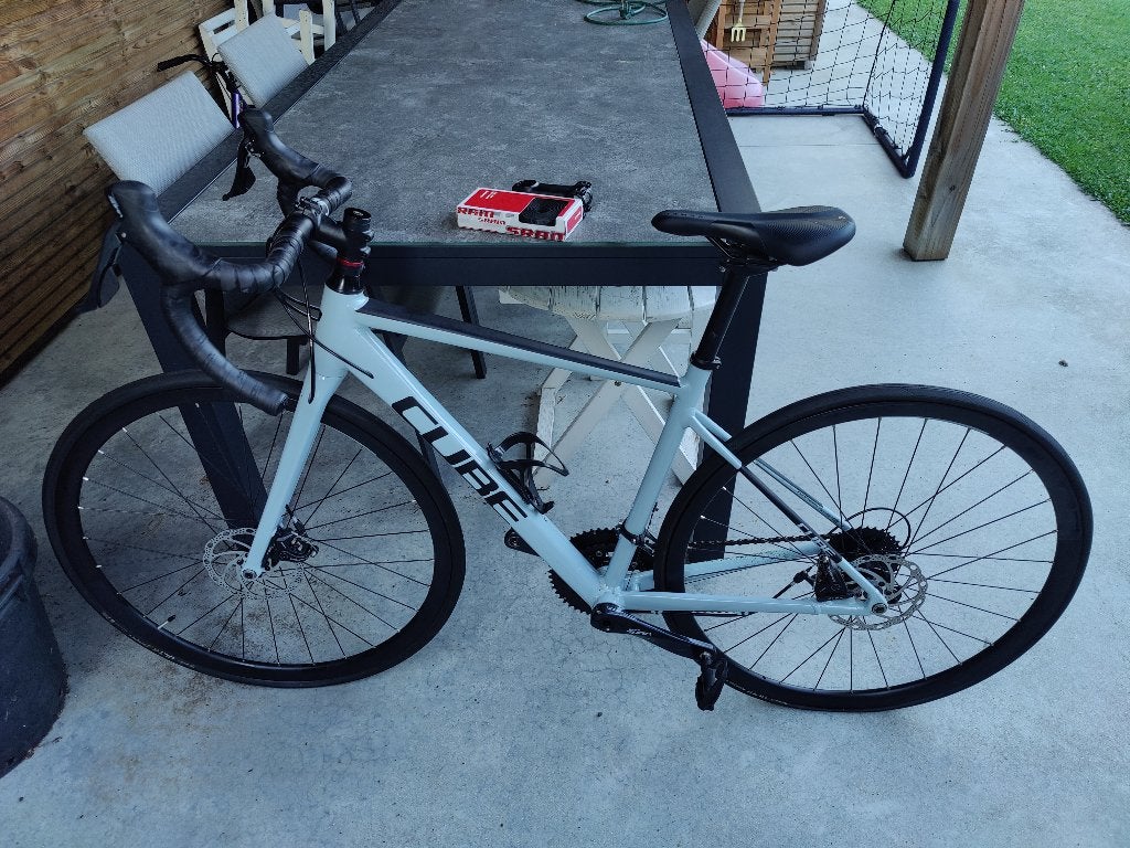 Cube Attain Pro skygrey´n´black 50 cm, Fietsen en Brommers, Ophalen, Zo goed als nieuw, Aluminium
