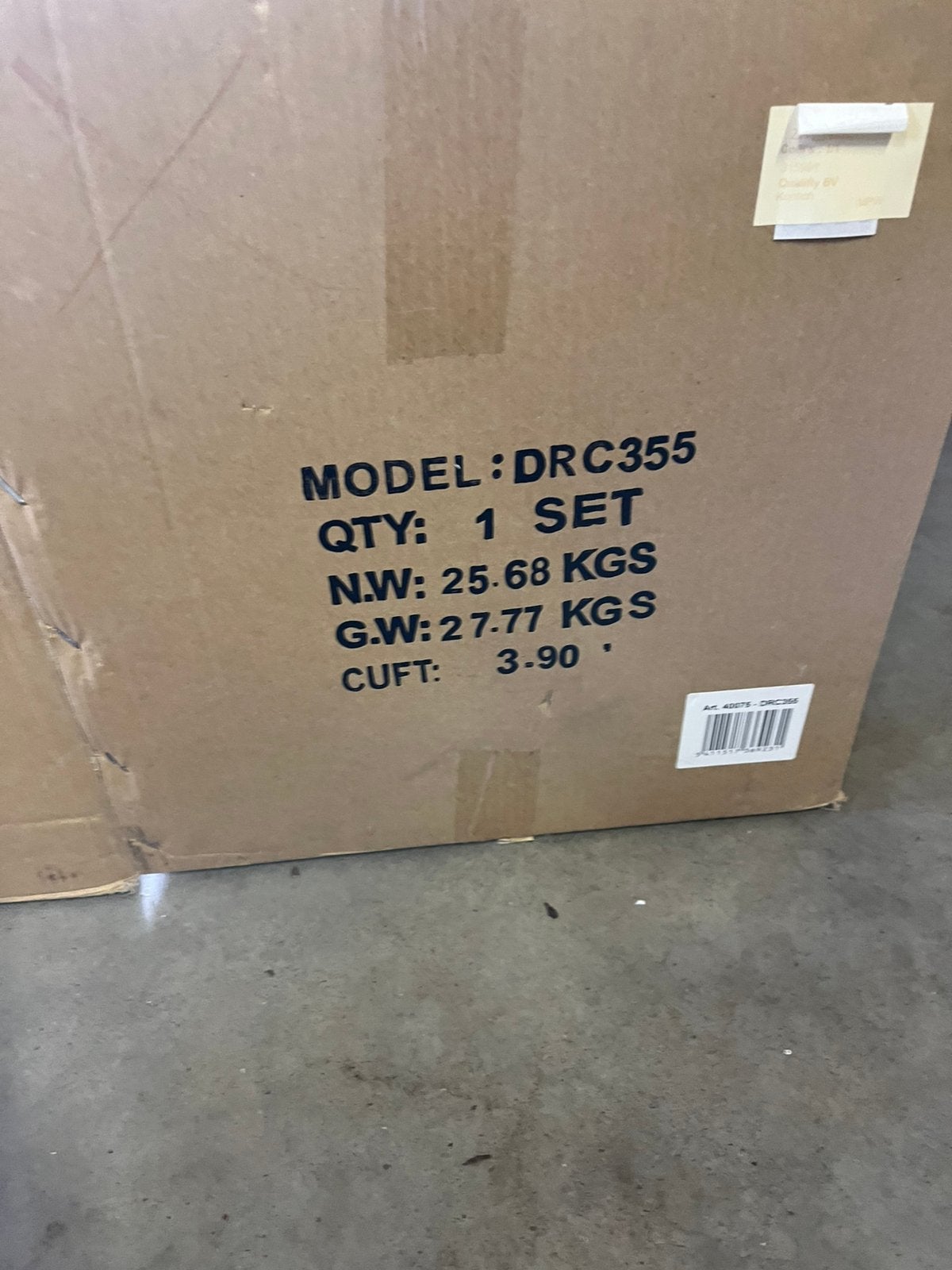 Contimac 355 cirkelzaag, Doe-het-zelf en Bouw, Ophalen, Nieuw, 1200 watt of meer, Cirkelzaag