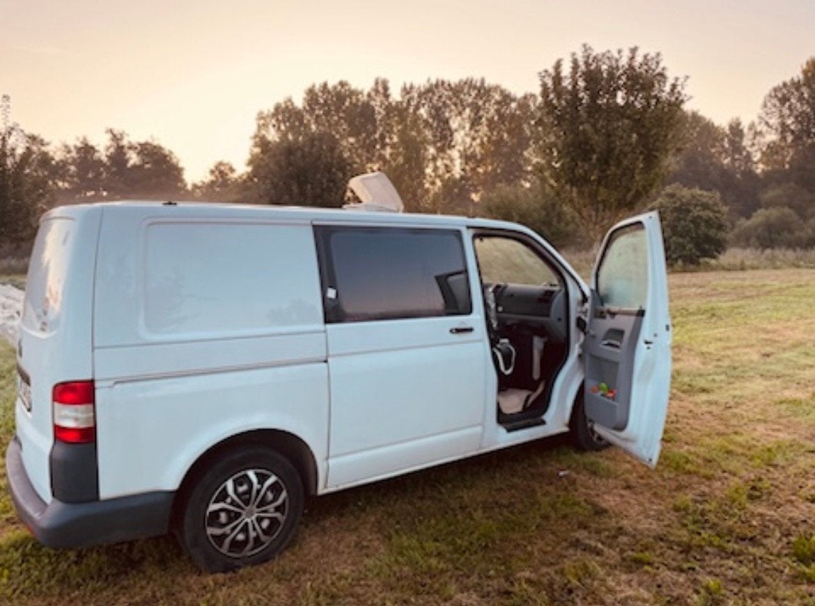 Volkswagen t5 2011 camper zelfbouw inruil groter model, Autos, Particulier, Achat, Volkswagen
