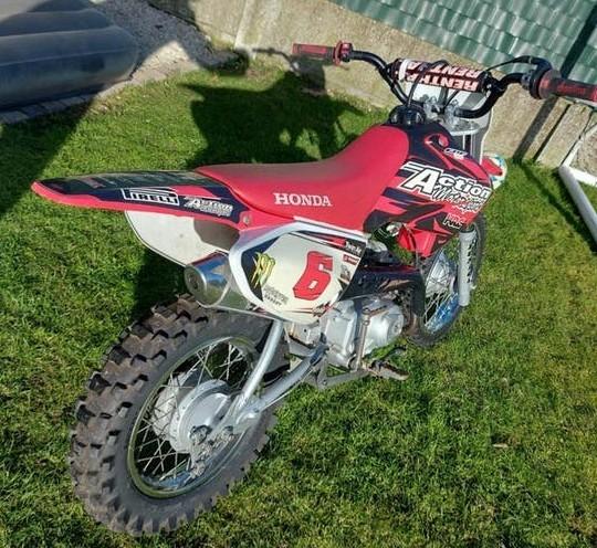 ECHTE Honda crf 70 semi automaat 3 vitesse 2011, Ophalen, Honda