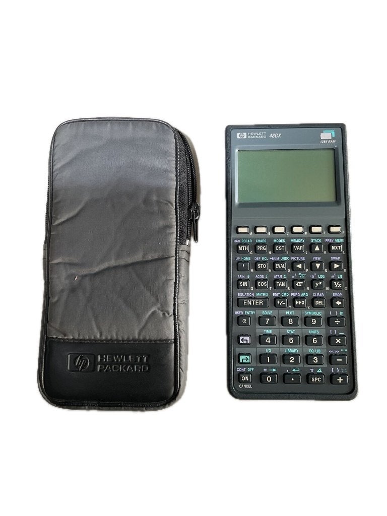 Calculatrice HP 48GX 128K - collector, Divers, Calculatrices, Enlèvement, Calculatrices graphique, Comme neuf