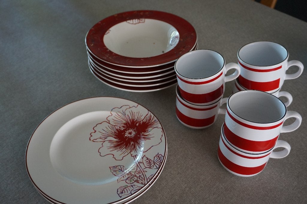Servies, Ophalen