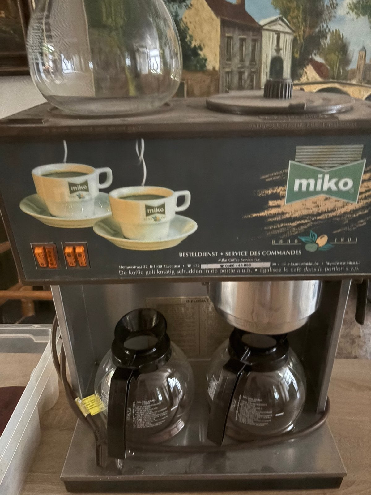 Industriële koffiezetapparaat, Ophalen, 10 kopjes of meer, Koffiemachine, Gemalen koffie