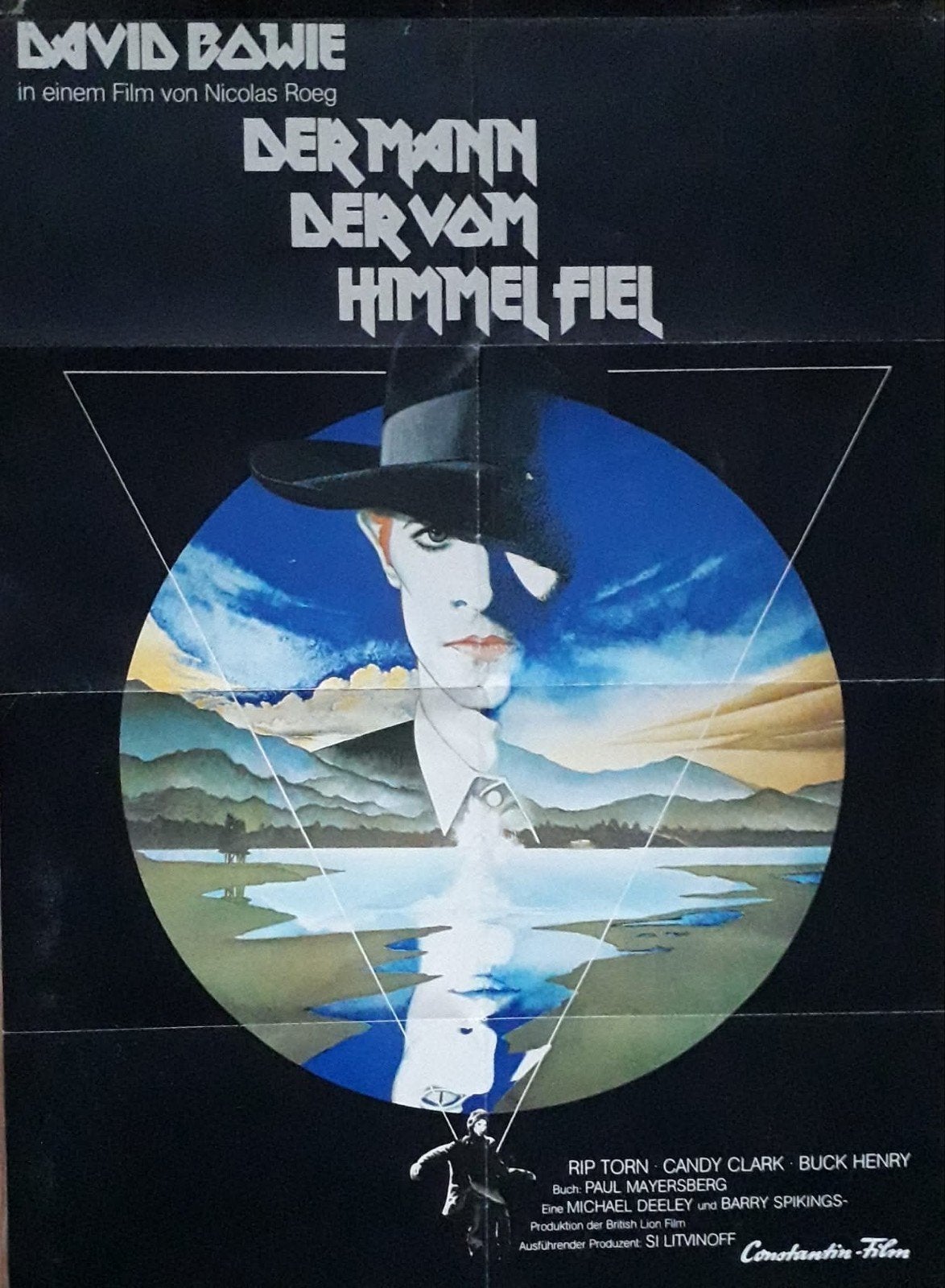 David Bowie film poster, Ophalen of Verzenden