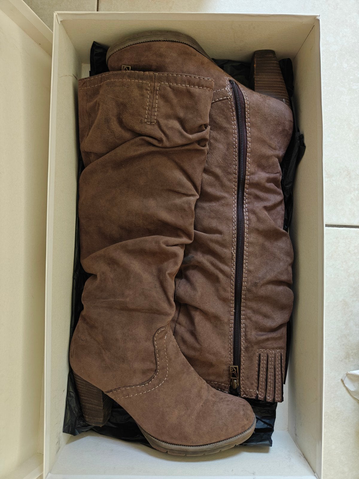 Bottes Tamaris taille 38, Enlèvement, Noir