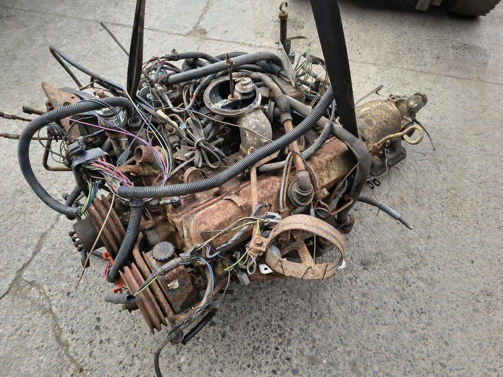 Oldsmobile GM 5.7 V8 LF9 Diesel Motor met TH350 Automaat, Auto-onderdelen, Buick, Gebruikt, ., Ophalen of Verzenden